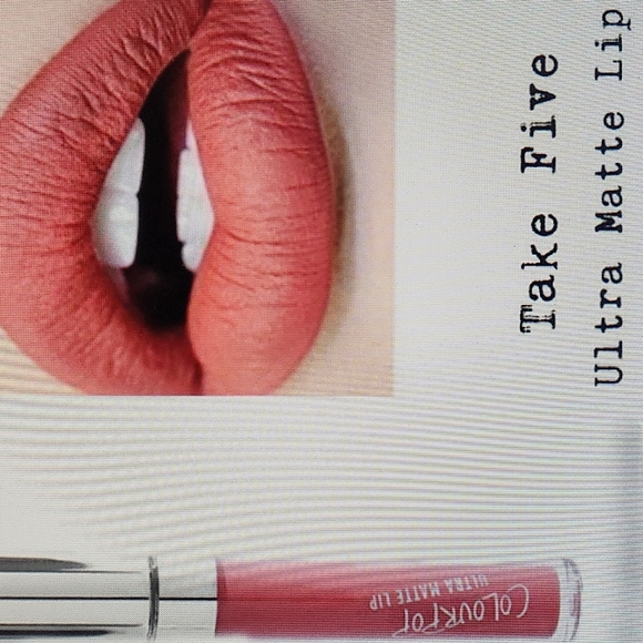 Limited Edition NIB ColourPop Ultra Matte lip liquid Lipstick Take Five 17H3 - Picture 4 of 6